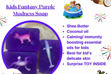 Kids Ocean Blue Soap
